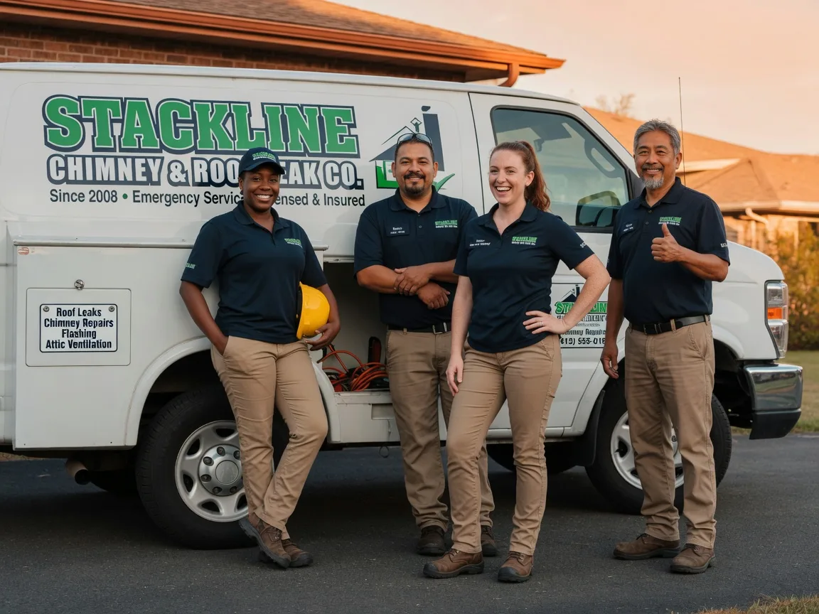 Chimney flashing repair company in Waverly, IA